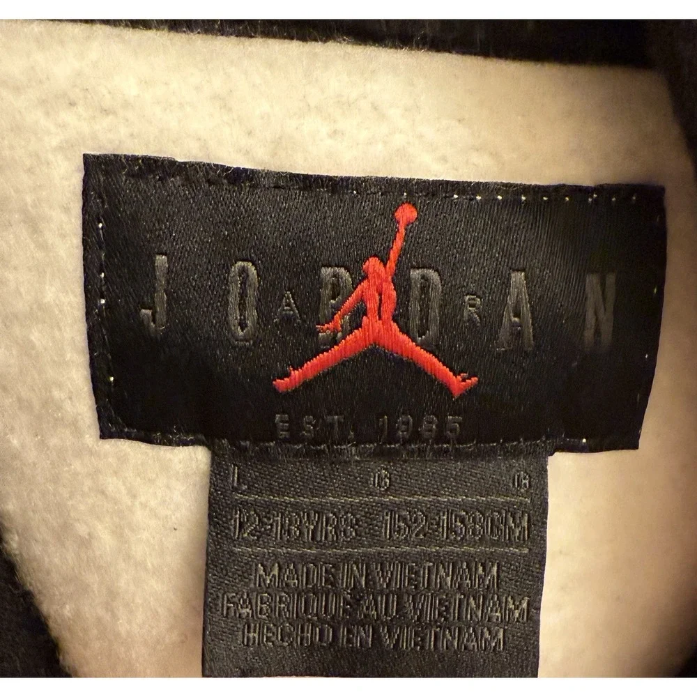 Nike Air Jordan hoodie‎ (Youth XL) White/black/red